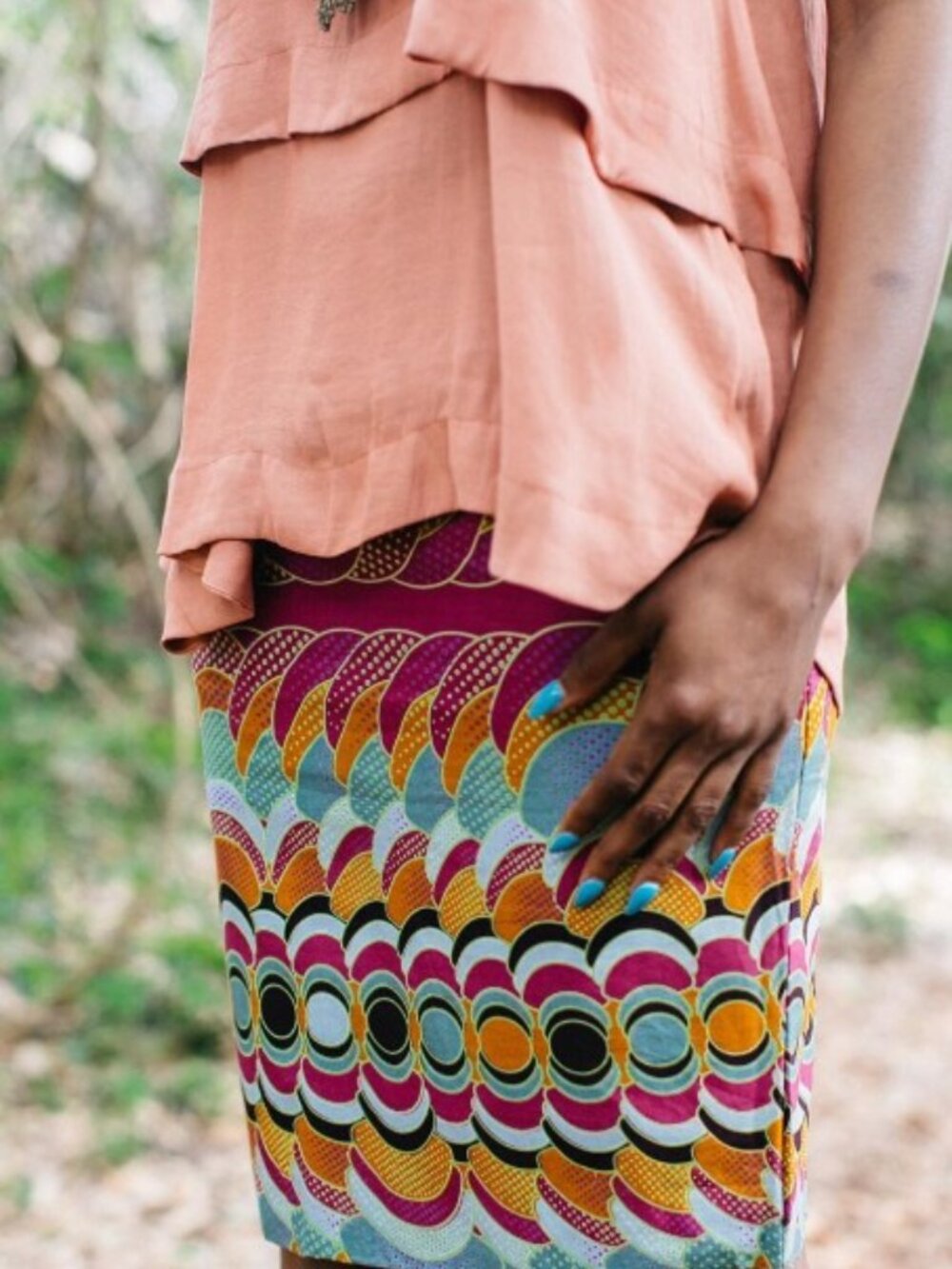Francis + Benedict Mia Pencil Mini Skirt Sz. S